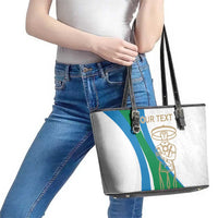 Personalized Italian Region Abruzzo Leather Tote Bag Italy Sporty Style - Wonder Print Shop