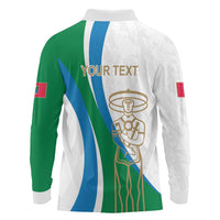 Personalized Italian Region Abruzzo Long Sleeve Polo Shirt Italy Sporty Style - Wonder Print Shop