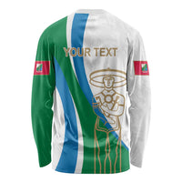 Personalized Italian Region Abruzzo Long Sleeve Shirt Italy Sporty Style - Wonder Print Shop