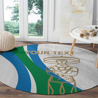 Personalized Italian Region Abruzzo Round Carpet Italy Sporty Style - Wonder Print Shop