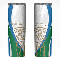 Personalized Italian Region Abruzzo Skinny Tumbler Italy Sporty Style - Wonder Print Shop