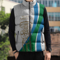 Personalized Italian Region Abruzzo Sleeveless Puffer Jacket Italy Sporty Style - Wonder Print Shop