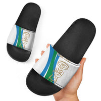 Personalized Italian Region Abruzzo Slide Sandals Italy Sporty Style - Wonder Print Shop