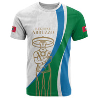 Personalized Italian Region Abruzzo T Shirt Italy Sporty Style - Wonder Print Shop