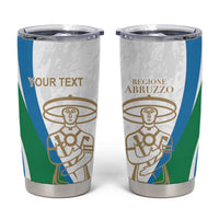 Personalized Italian Region Abruzzo Tumbler Cup Italy Sporty Style - Wonder Print Shop