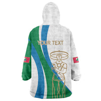 Personalized Italian Region Abruzzo Wearable Blanket Hoodie Italy Sporty Style - Wonder Print Shop