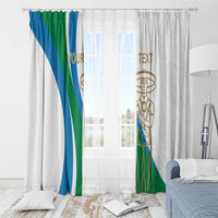 Personalized Italian Region Abruzzo Window Curtain Italy Sporty Style - Wonder Print Shop