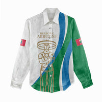 Personalized Italian Region Abruzzo Women Casual Shirt Italy Sporty Style - Wonder Print Shop