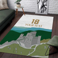Custom Italy Abruzzo Area Rug Gran Sasso d'Italia - Wonder Print Shop