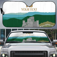 Custom Italy Abruzzo Auto Sun Shade Gran Sasso d'Italia - Wonder Print Shop