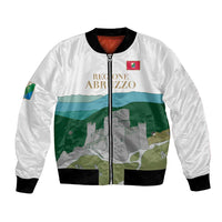 Custom Italy Abruzzo Bomber Jacket Gran Sasso d'Italia - Wonder Print Shop