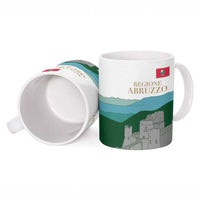Custom Italy Abruzzo Ceramic Mug Gran Sasso d'Italia - Wonder Print Shop