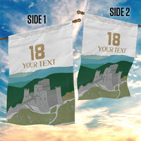 Custom Italy Abruzzo Garden Flag Gran Sasso d'Italia - Wonder Print Shop