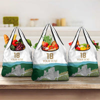 Custom Italy Abruzzo Grocery Bag Gran Sasso d'Italia - Wonder Print Shop