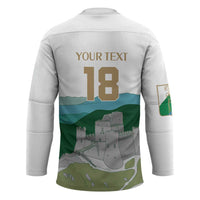 Custom Italy Abruzzo Hockey Jersey Gran Sasso d'Italia - Wonder Print Shop