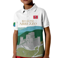 Custom Italy Abruzzo Kid Polo Shirt Gran Sasso d'Italia - Wonder Print Shop