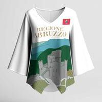 Custom Italy Abruzzo Kimono Sleeve Blouse Gran Sasso d'Italia - Wonder Print Shop