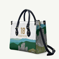 Custom Italy Abruzzo Leather Bag Gran Sasso d'Italia - Wonder Print Shop