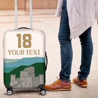 Custom Italy Abruzzo Luggage Cover Gran Sasso d'Italia - Wonder Print Shop