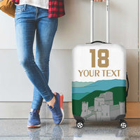 Custom Italy Abruzzo Luggage Cover Gran Sasso d'Italia - Wonder Print Shop