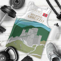 Custom Italy Abruzzo Men Tank Top Gran Sasso d'Italia - Wonder Print Shop