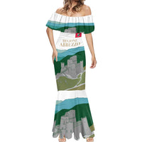 Custom Italy Abruzzo Mermaid Dress Gran Sasso d'Italia - Wonder Print Shop