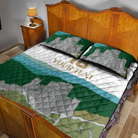 Custom Italy Abruzzo Quilt Bed Set Gran Sasso d'Italia - Wonder Print Shop