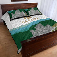 Custom Italy Abruzzo Quilt Bed Set Gran Sasso d'Italia - Wonder Print Shop