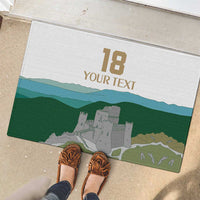 Custom Italy Abruzzo Rubber Doormat Gran Sasso d'Italia - Wonder Print Shop