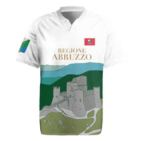 Custom Italy Abruzzo Rugby Jersey Gran Sasso d'Italia - Wonder Print Shop