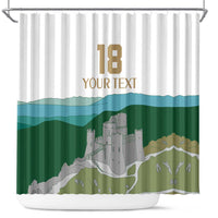 Custom Italy Abruzzo Shower Curtain Gran Sasso d'Italia - Wonder Print Shop