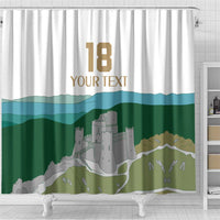 Custom Italy Abruzzo Shower Curtain Gran Sasso d'Italia - Wonder Print Shop