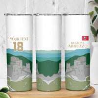 Custom Italy Abruzzo Skinny Tumbler Gran Sasso d'Italia - Wonder Print Shop