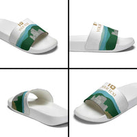 Custom Italy Abruzzo Slide Sandals Gran Sasso d'Italia - Wonder Print Shop