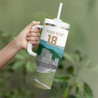 Custom Italy Abruzzo Tumbler With Handle Gran Sasso d'Italia - Wonder Print Shop