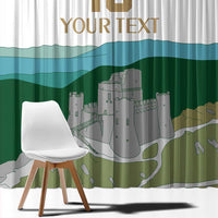 Custom Italy Abruzzo Window Curtain Gran Sasso d'Italia - Wonder Print Shop