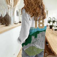 Custom Italy Abruzzo Women Casual Shirt Gran Sasso d'Italia - Wonder Print Shop