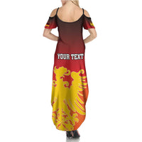 Personalized Germany Family Matching Summer Maxi Dress and Hawaiian Shirt With Coat Of Arms - Wonder Print Shop