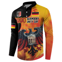 Personalized Germany Unity Day Button Sweatshirt The Eagle With Berlin Wall - Wonder Print Shop