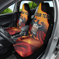Personalized Germany Unity Day Car Seat Cover The Eagle With Berlin Wall - Wonder Print Shop