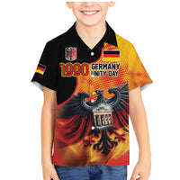 Personalized Germany Unity Day Family Matching Mermaid Dress and Hawaiian Shirt The Eagle With Berlin Wall - Wonder Print Shop