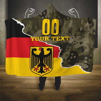Custom Germany 1990 Hooded Blanket Coat Of Arms With Camo Patterns