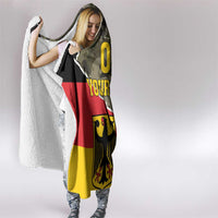 Custom Germany 1990 Hooded Blanket Coat Of Arms With Camo Patterns