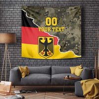 Custom Germany 1990 Tapestry Coat Of Arms With Camo Patterns - Wonder Print Shop
