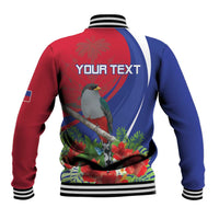 Personalized Hispaniolan Trogon Haiti Baseball Jacket Sporty Style - Wonder Print Shop