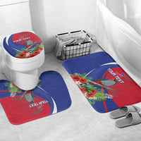 Personalized Hispaniolan Trogon Haiti Bathroom Set Sporty Style - Wonder Print Shop