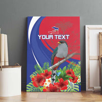 Personalized Hispaniolan Trogon Haiti Canvas Wall Art Sporty Style - Wonder Print Shop