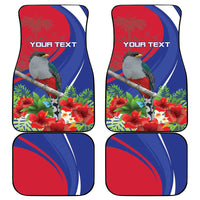 Personalized Hispaniolan Trogon Haiti Car Mats Sporty Style - Wonder Print Shop