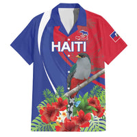 Personalized Hispaniolan Trogon Haiti Family Matching Off Shoulder Maxi Dress and Hawaiian Shirt Sporty Style - Wonder Print Shop