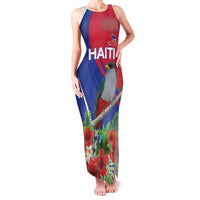 Personalized Hispaniolan Trogon Haiti Family Matching Tank Maxi Dress and Hawaiian Shirt Sporty Style - Wonder Print Shop
